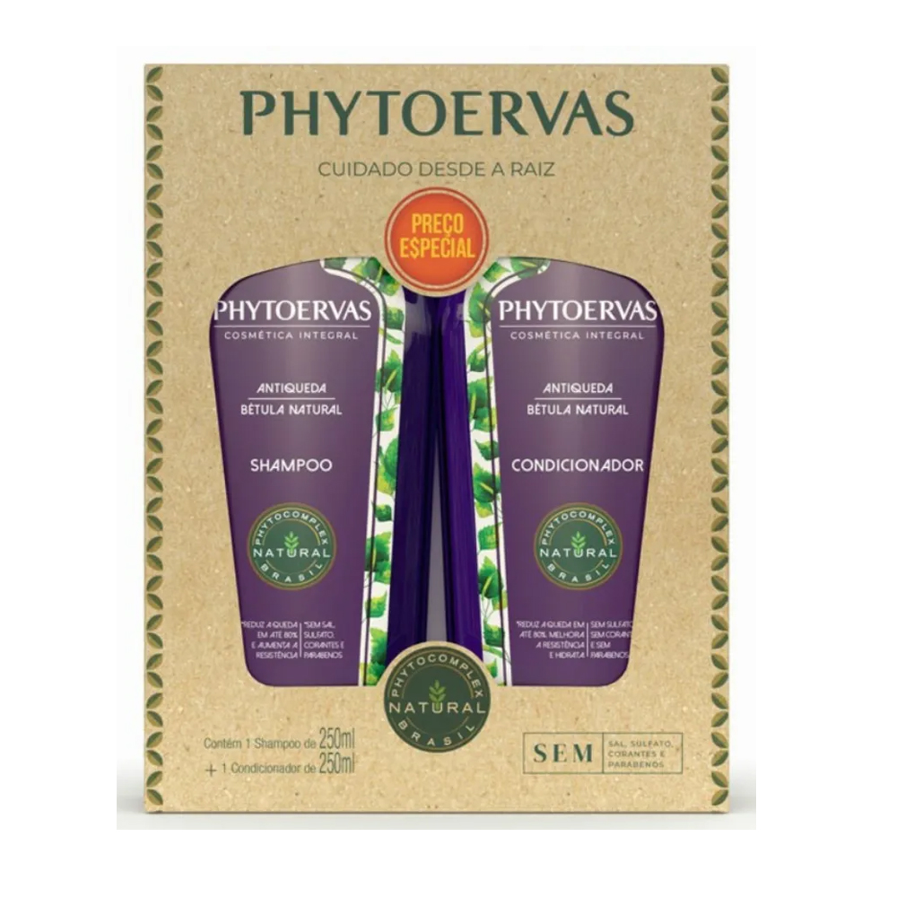 PHYTOERVAS PROMOPACK SHAMPO+CONDICIONADOR ANTIQUEDA 250ML