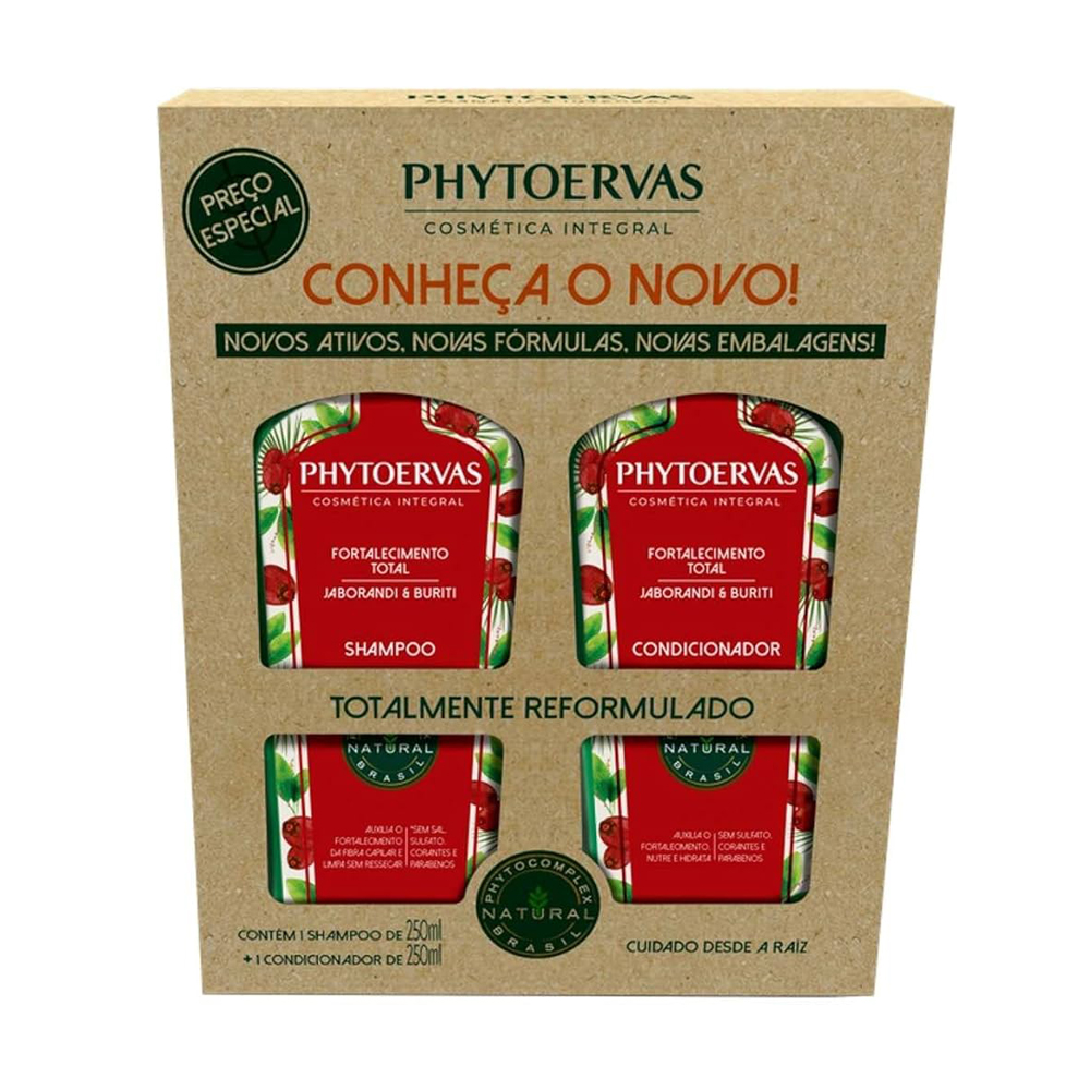 PHYTOERVAS PROMOPACK SHAMPO+CONDICIONADOR FORTALECIMENTO TOTAL 250ML