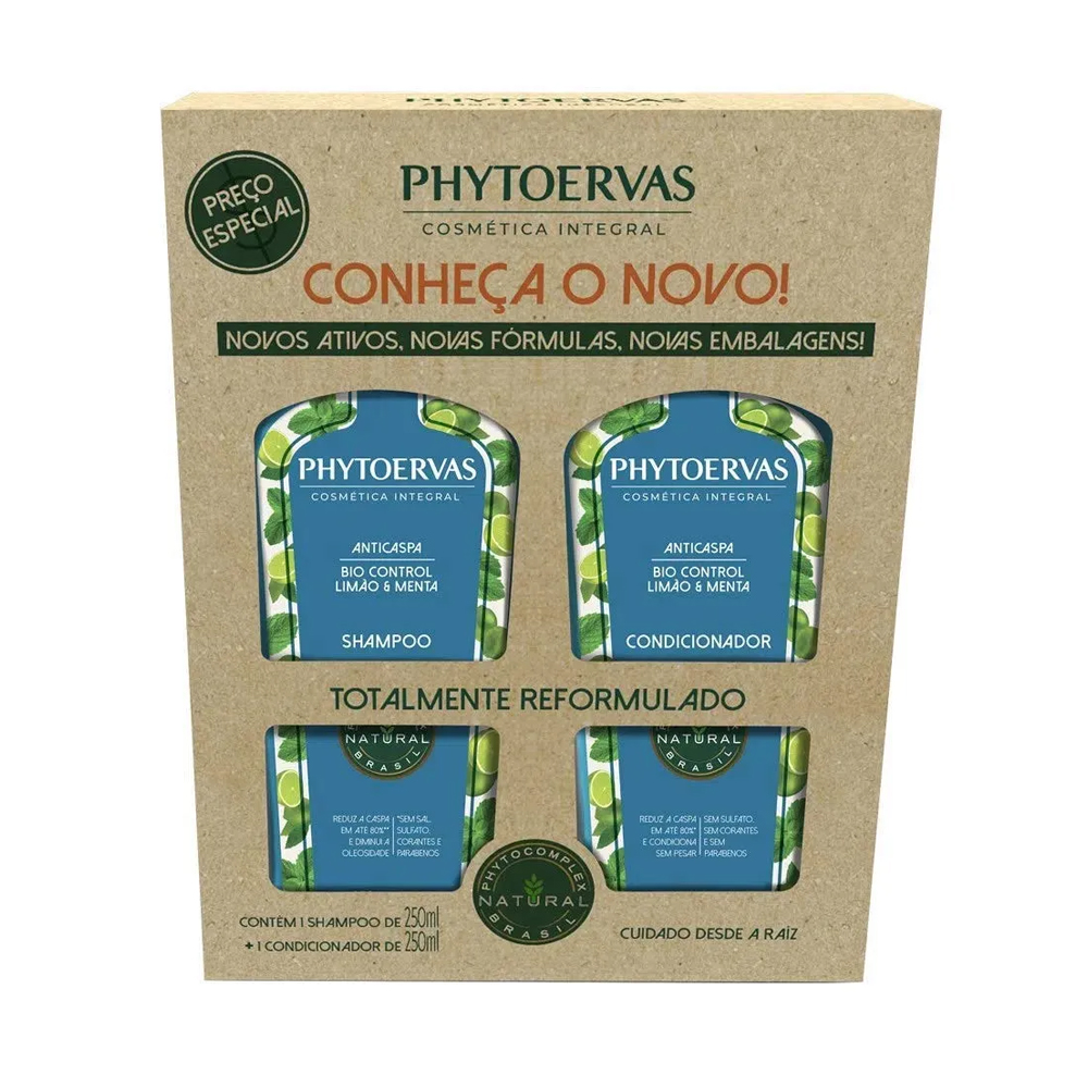 PHYTOERVAS PROMOPACK SHAMPO+CONDICIONADOR ANTICASPA 250ML