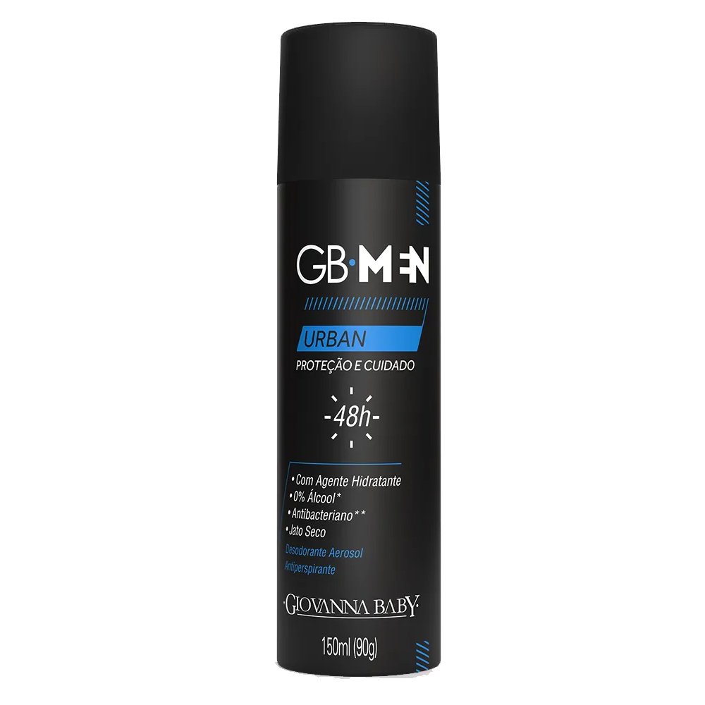 GIOVANA BABY MEN DESODORANTE AEROSOL URBAN 150ML