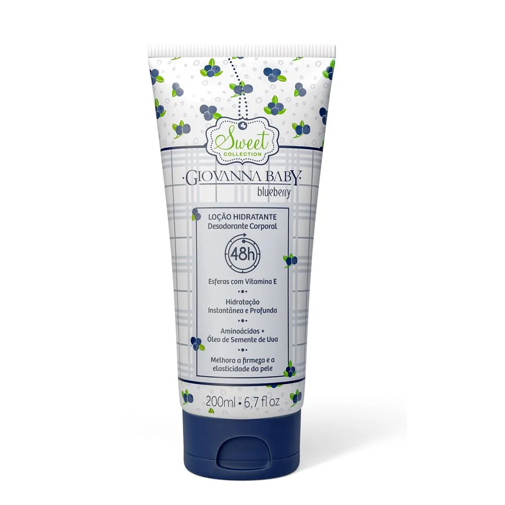 GIOVANA BABY LOÇÃO HIDRATANTE BLUEBERRY 200ML