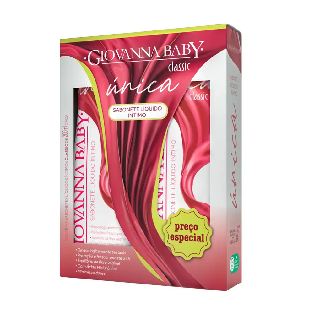 GIOVANA BABY PROMOPACK SABONETE LIQUIDO UNICA CLASSIC 200ML
