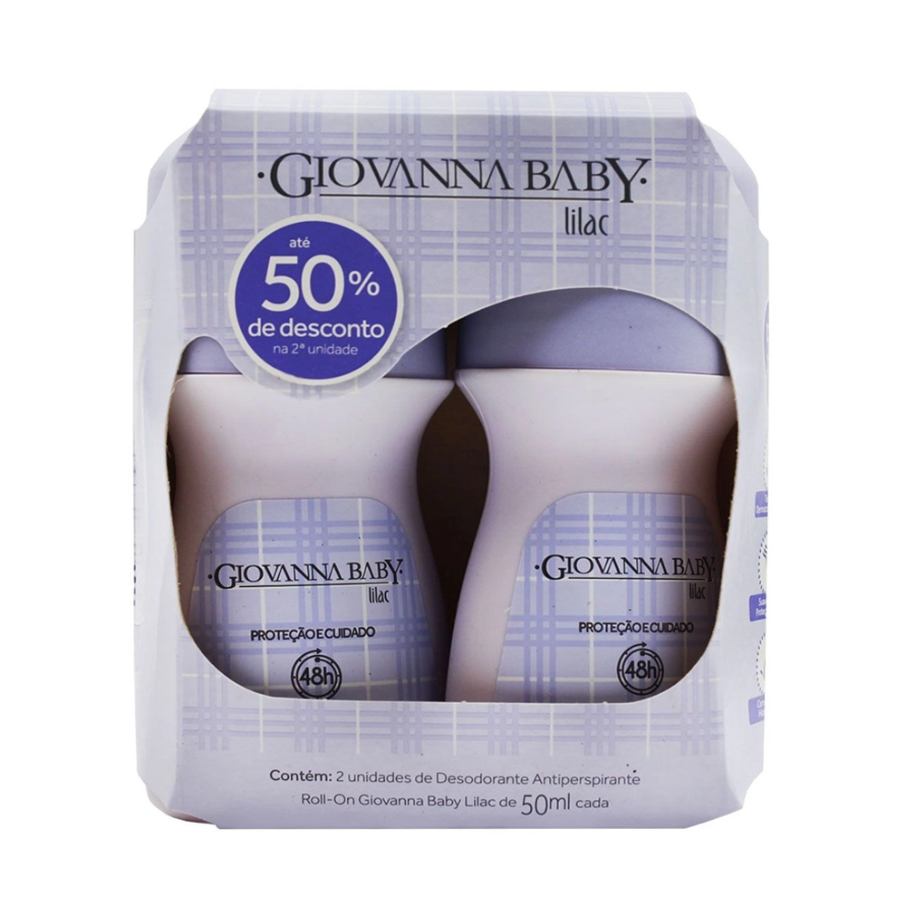 GIOVANA BABY PROMOPACK 2 ROLL ON LILAC 50ML