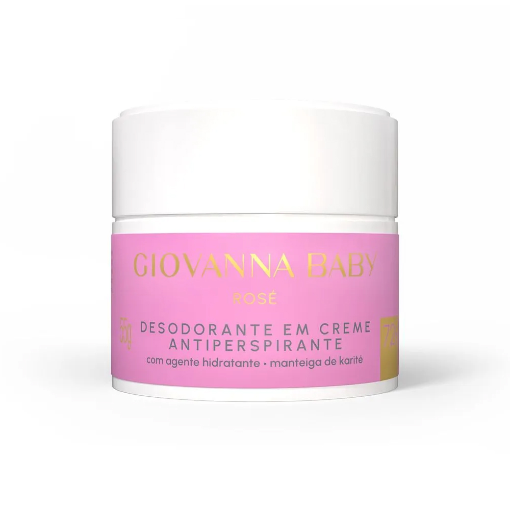GIOVANA BABY DESODORANTE EM CREME ROSE 55G