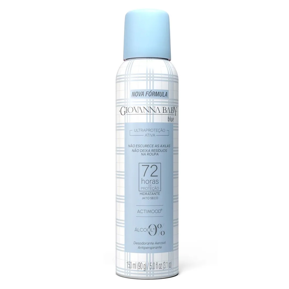 GIOVANA BABY DESODORANTE AEROSOL BLUE 72HRS 150ML