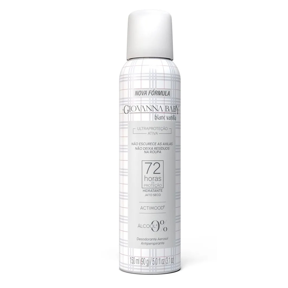 GIOVANA BABY DESODORANTE AEROSOL BLANC VANILLA 72HRS 150ML