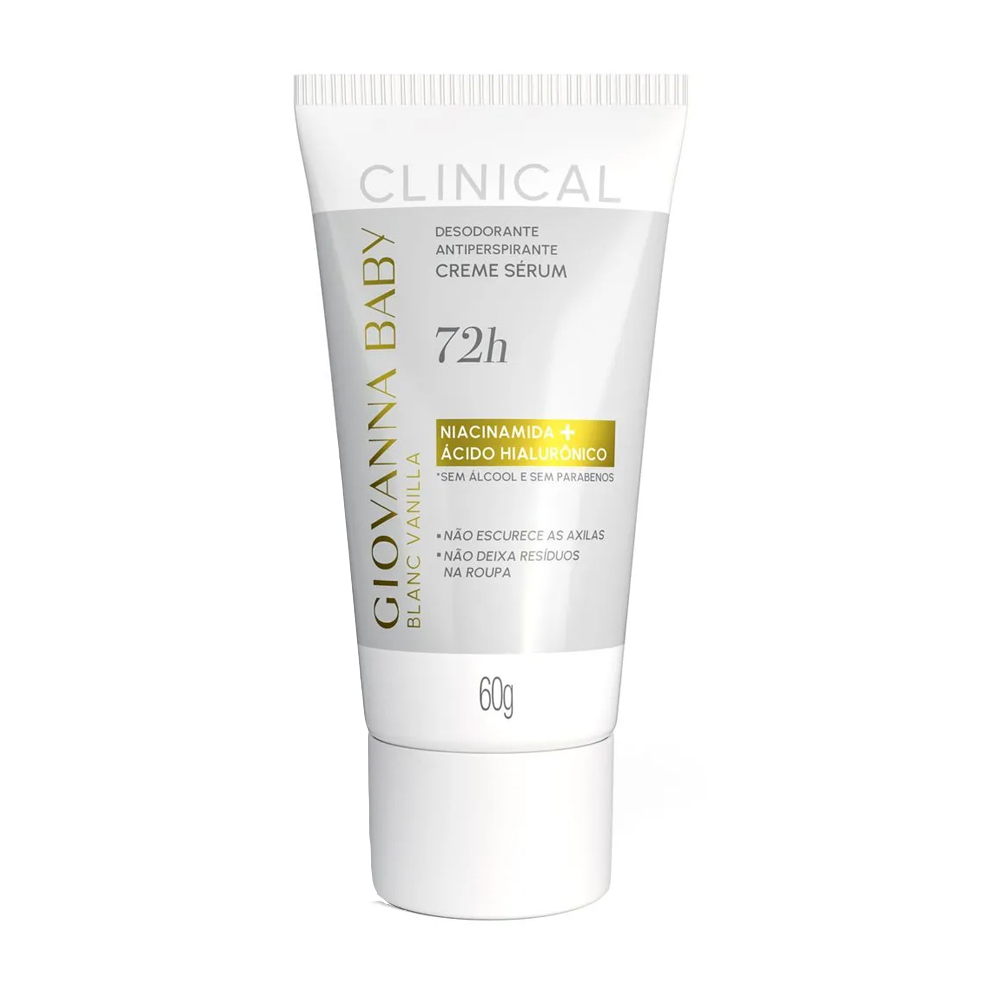 GIOVANA BABY DESODORANTE CREME BISNAGA BLANC VANILLA 60G