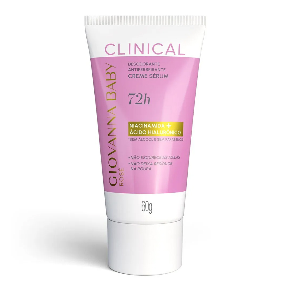 GIOVANA BABY DESODORANTE CREME BISNAGA ROSE 60G
