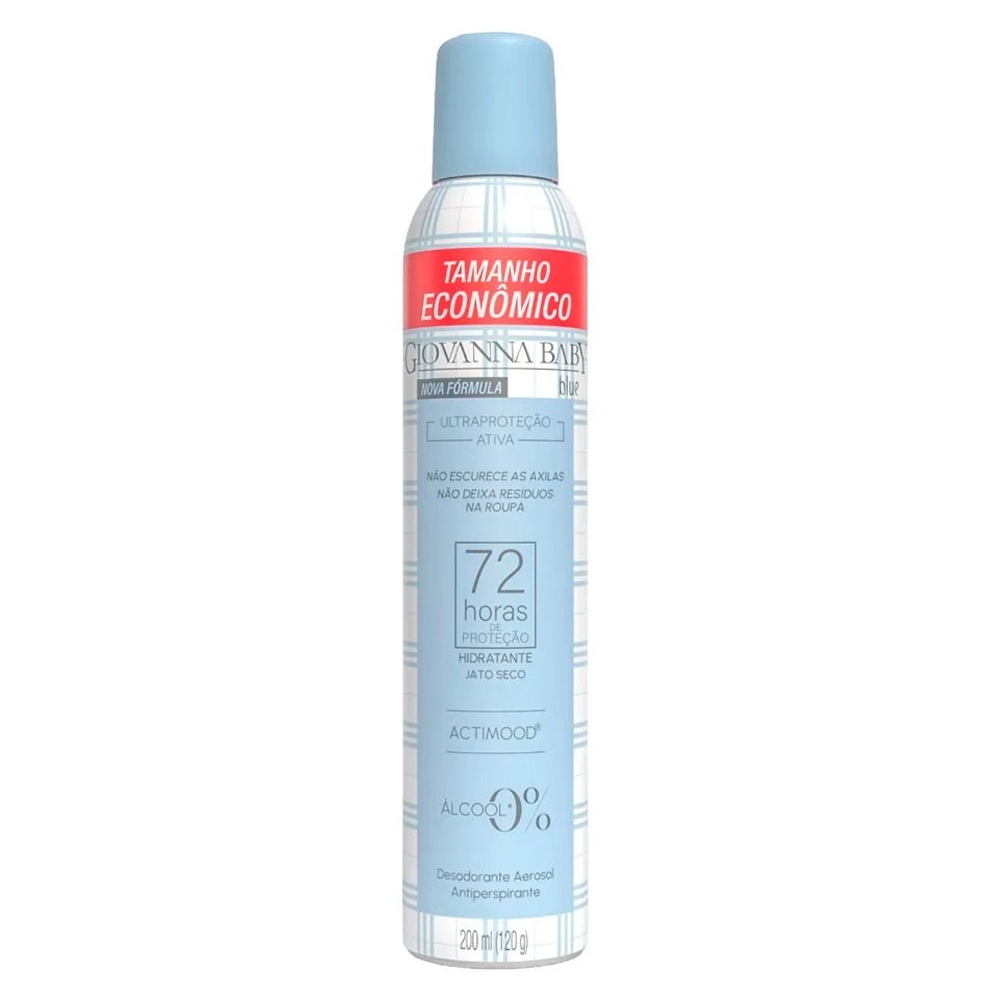GIOVANA BABY DESODORANTE AEROSOL BLUE 72HRS 200ML