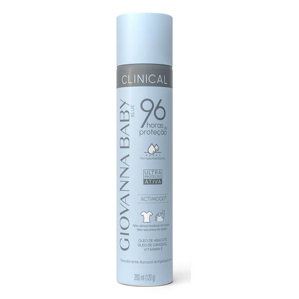 GIOVANA BABY DESODORANTE AEROSOL BLUE 96 HRS 200ML