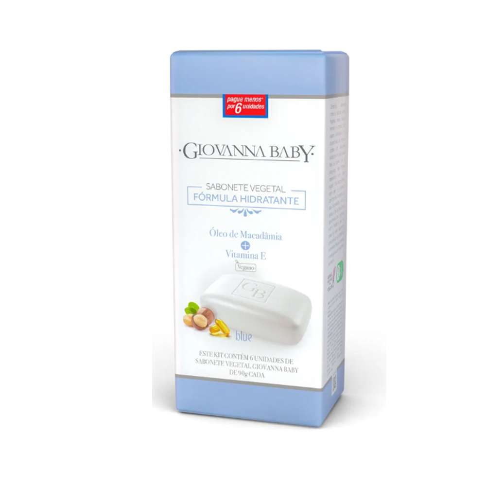 GIOVANA BABY PACK L6/P5 SABONETE BLUE 90G