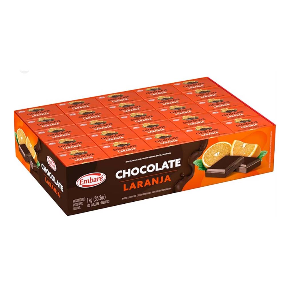 CARAMELO CHOCOLATE E LARANJA EMBARÉ 1KG