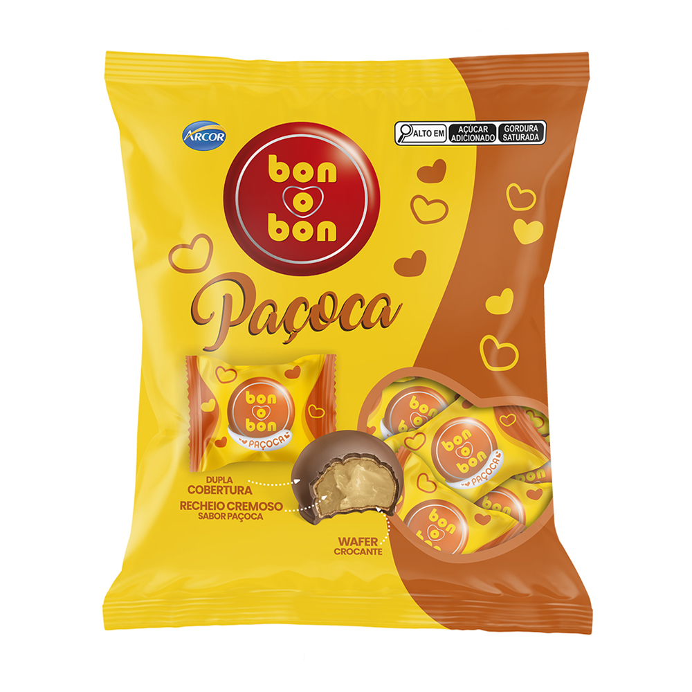 WAFER BONOBON PAÇOCA FLW 15G