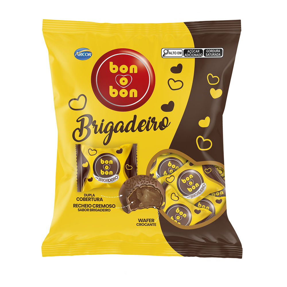 WAFER BONOBON BRIGADEIRO FLW 15G