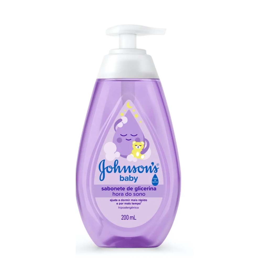JOHNSON BABY SABONETE LIQUIDO HORA DO SONO 200ML
