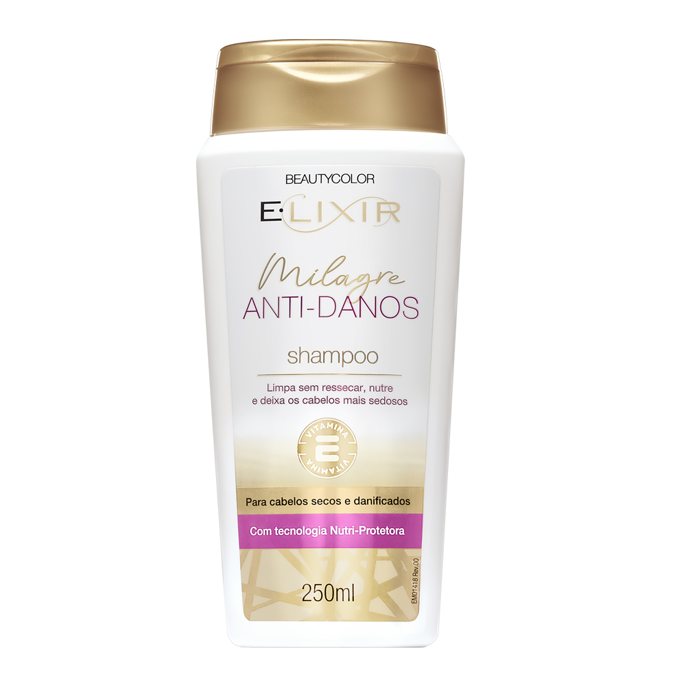 ELIXIR BEAUTY COLOR SHAMPOO MILAGRE ANTI-DANOS 250ML