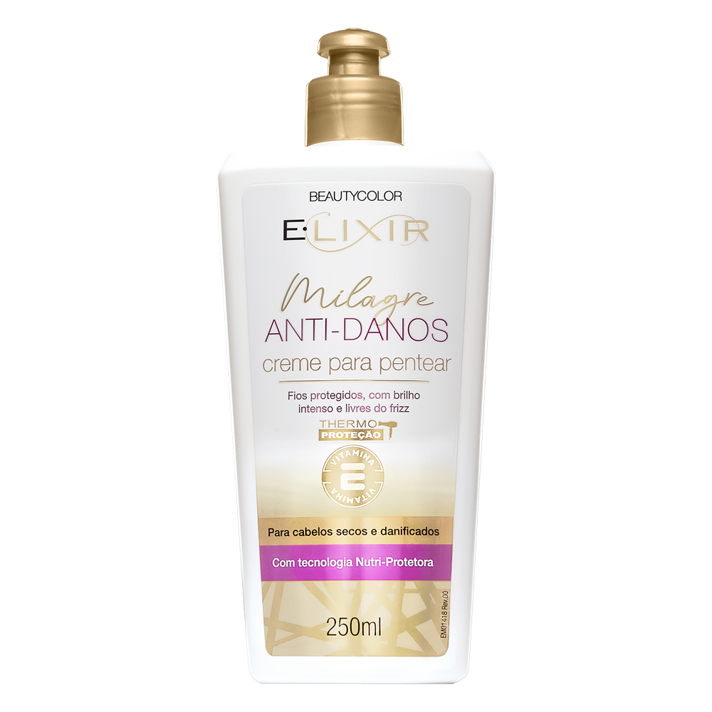 ELIXIR BEAUT COLOR CREME DE PENTEAR MILAGRE ANTI-DANOS 250ML