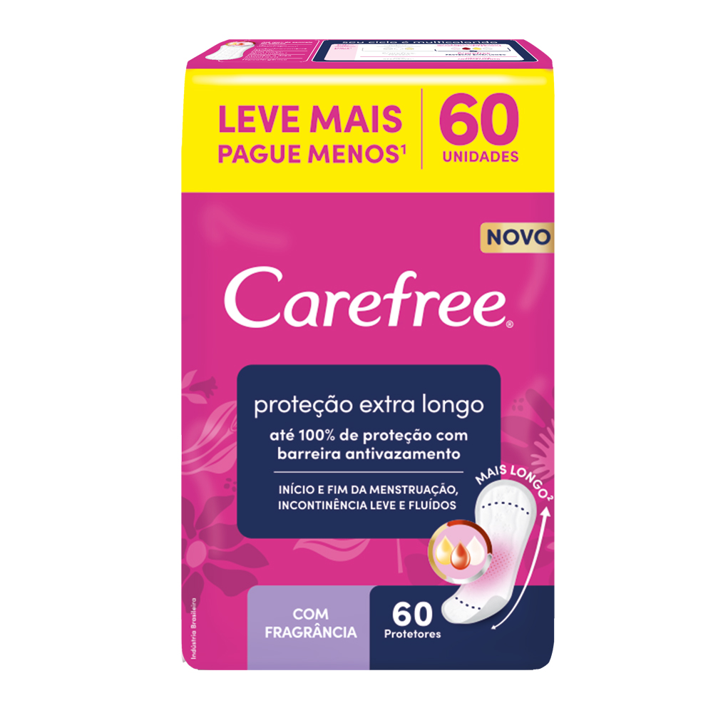 CAREFREE PROTEÇÃO EXTRA LONGO JOHNSON 24X60UN