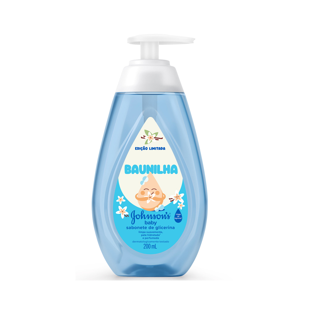 JOHNSON BABY SABONETE LIQUIDO BAUNILHA 200ML