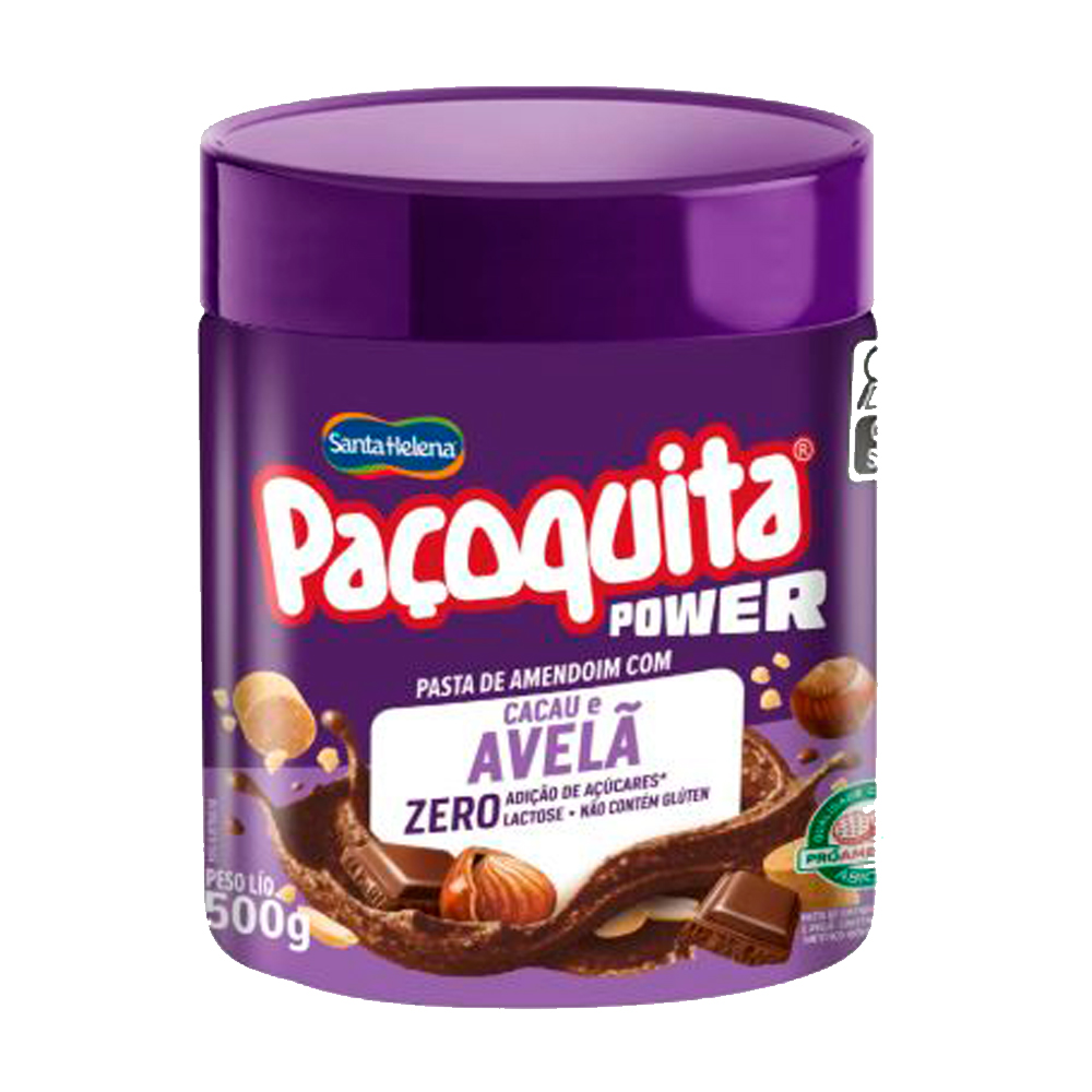 PASTA AMENDOIM PAÇOQUITA ORIGINAL 500G