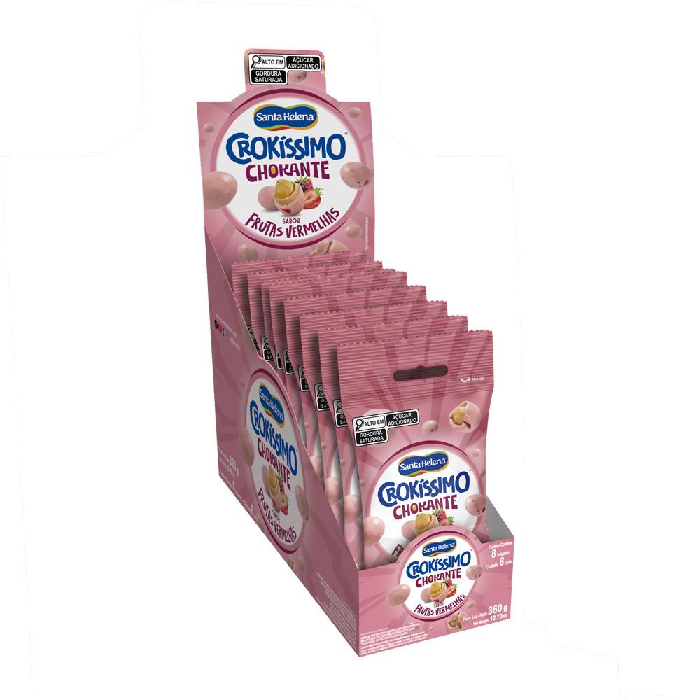 CROKISSIMO CHOKANTE FRUTAS VERMELHAS 45G