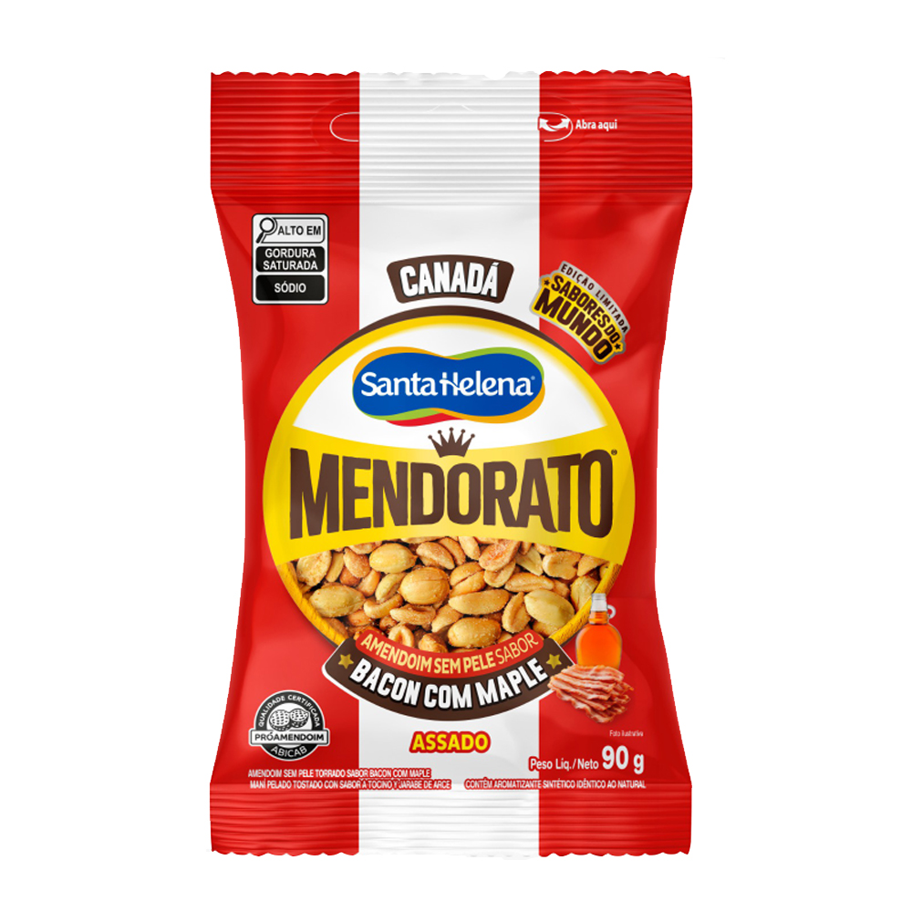 MENDORATO AMENDOIM BACON CANADÁ 90G