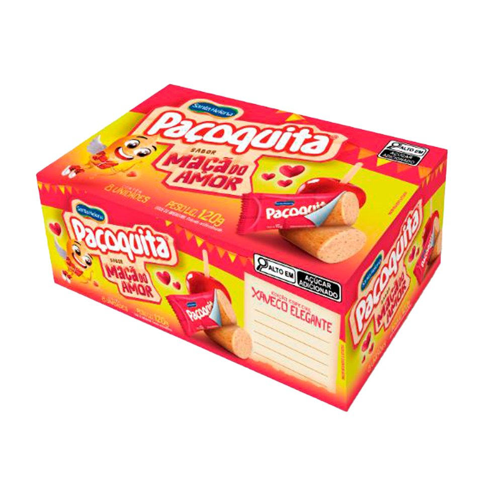 PAÇOQUITA MAÇA DO AMOR 120G