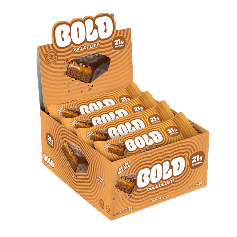 BARRA DE PROTEINA BOLD DOCE DE LEITE 60G
