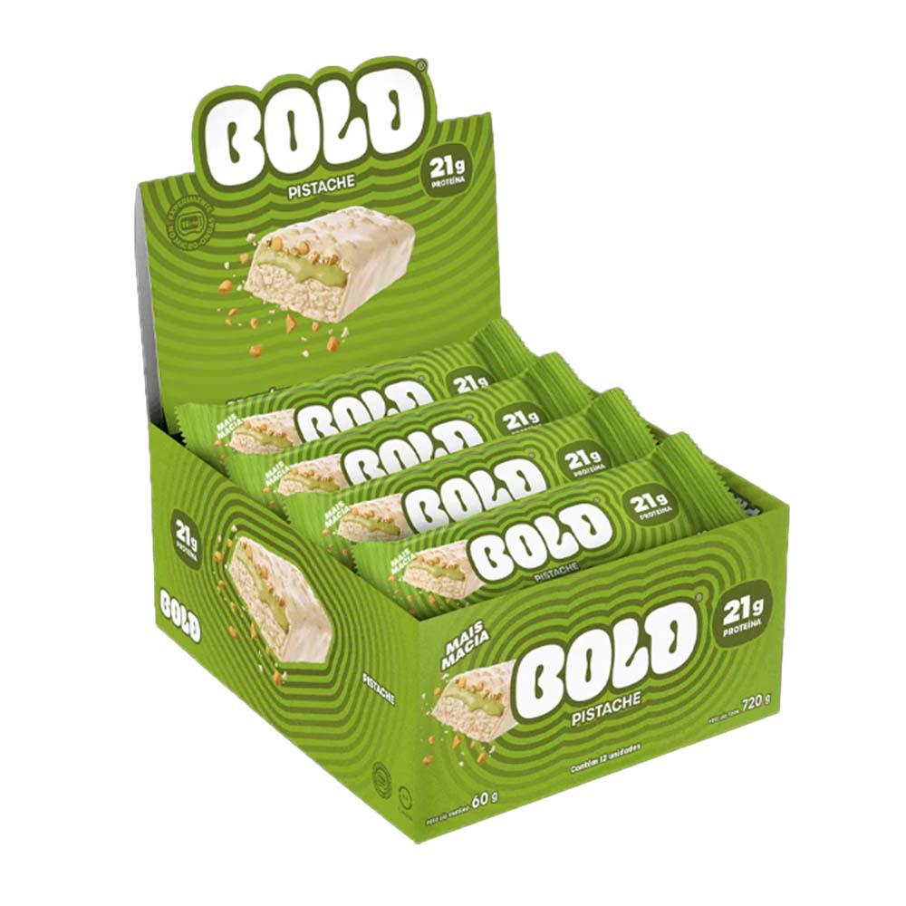 BARRA DE PROTEINA BOLD PISTACHE 60G