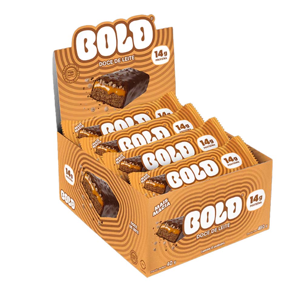 BARRA DE PROTEINA BOLD DOCE DE LEITE 40G