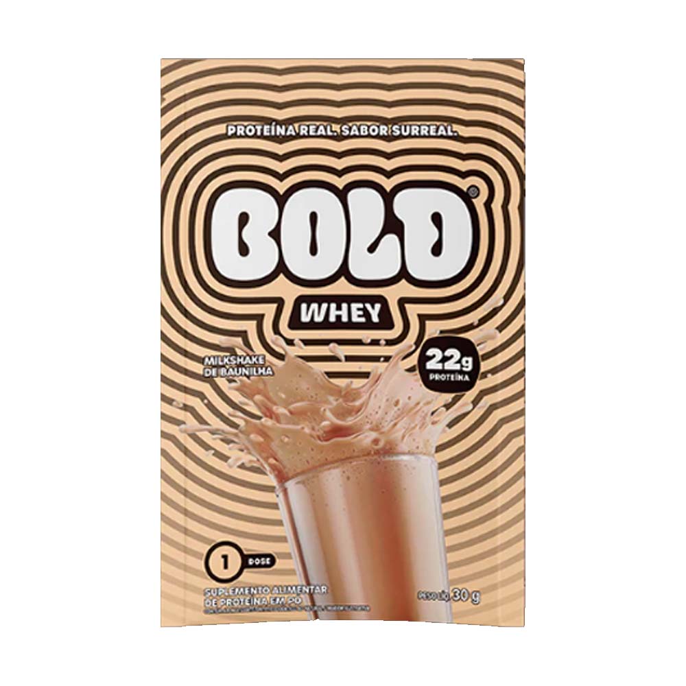 BOLD WHEY MILKSHAKE DE BAUNILHA SACHÊ 30G