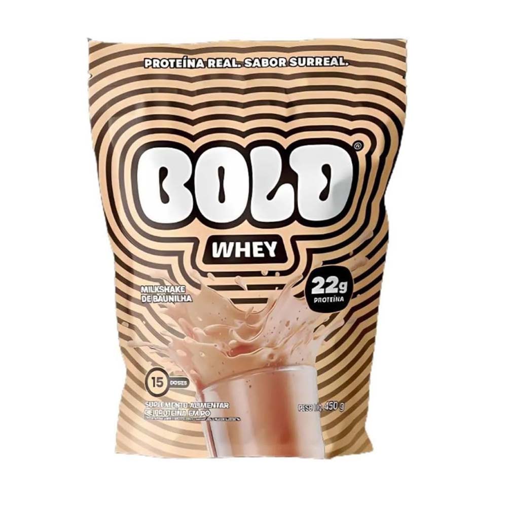 BOLD WHEY MILKSHAKE DE BAUNILHA 450G