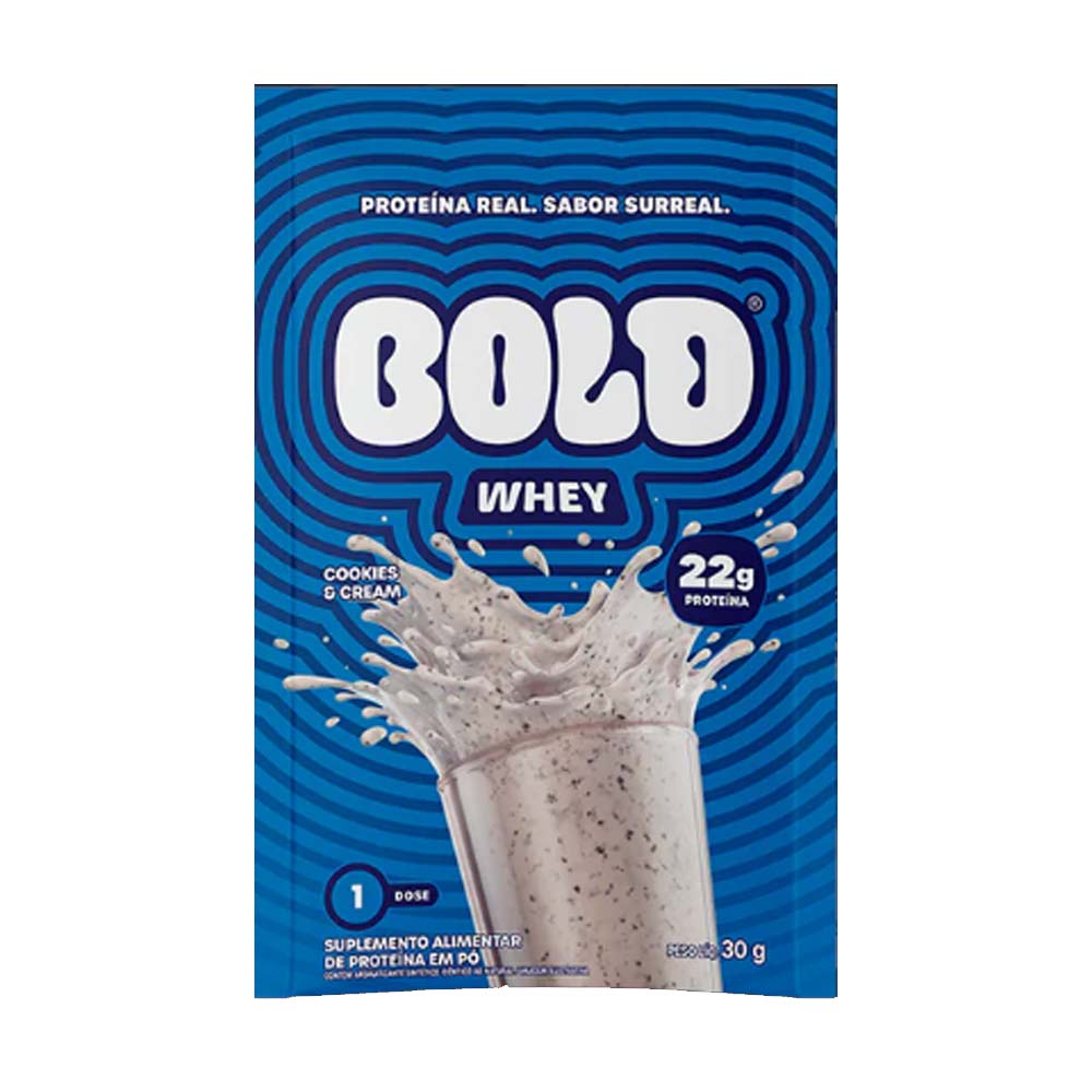 BOLD WHEY COOKIES & CREAM SACHÊ 30G