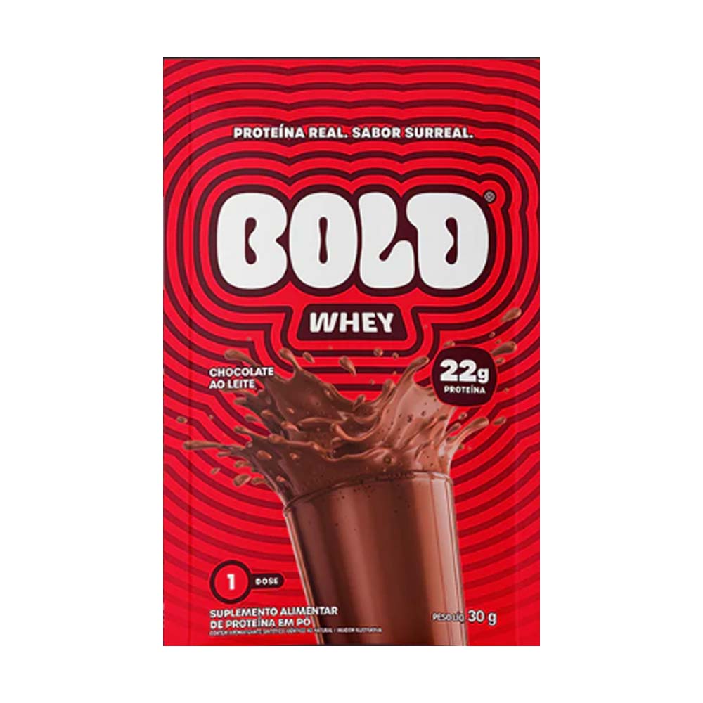 BOLD WHEY CHOCOLATE AO LEITE SACHÊ 30G