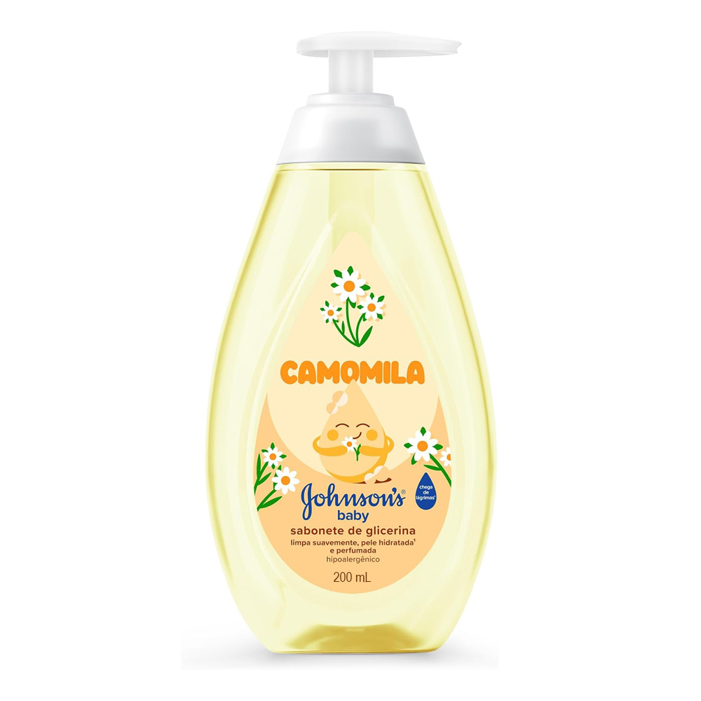 JOHNSON BABY SABONETE LIQUIDO CAMOMILA 200ML