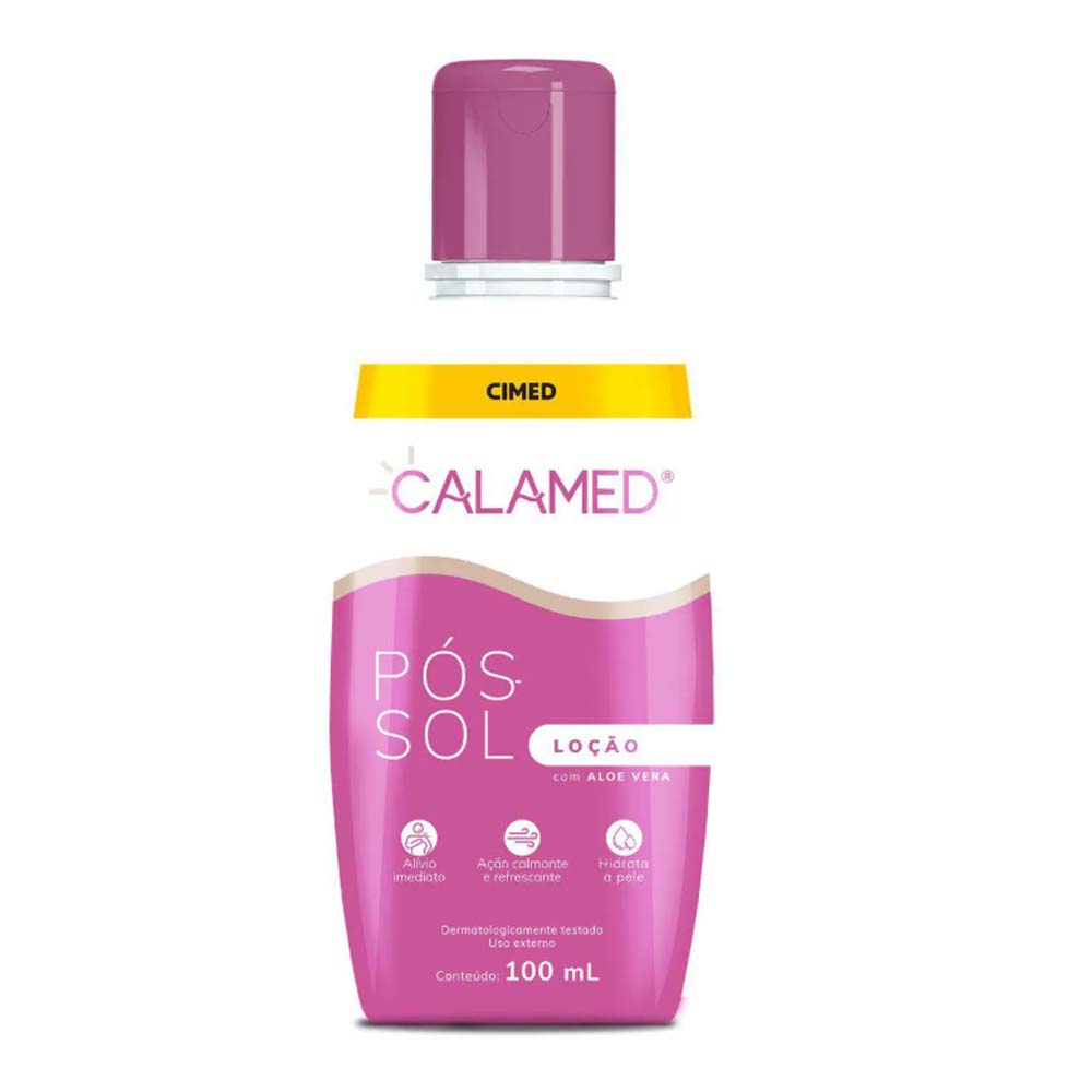 LOÇÃO PÓS SOL CALAMED 100ML