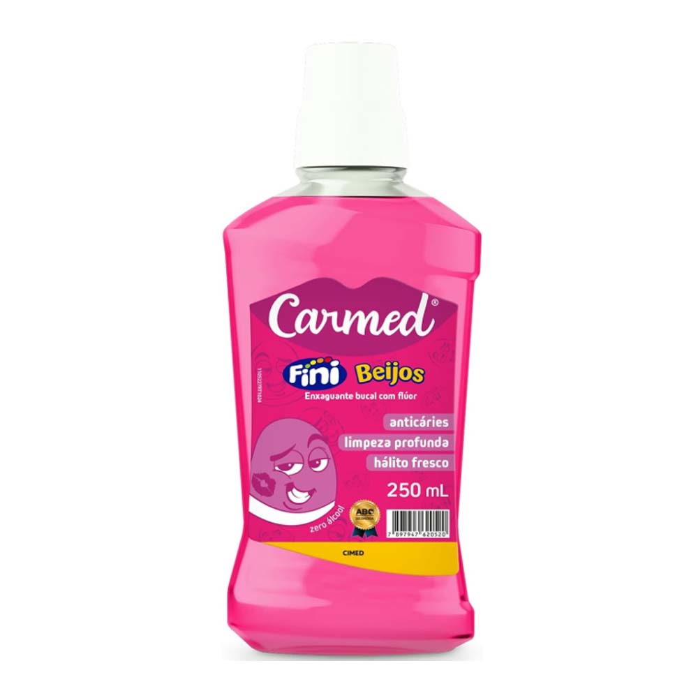 CARMED ENXAGUANTE BUCAL FINI BEIJOS 250ML