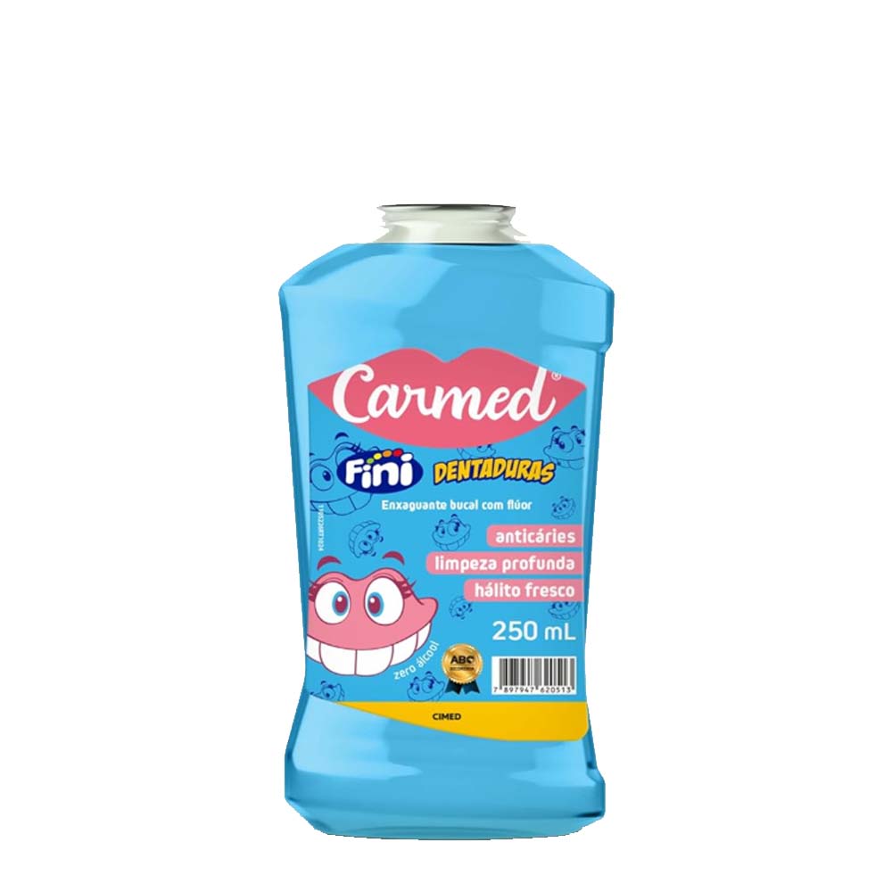 CARMED ENXAGUANTE BUCAL FINI DENTADURA 250ML