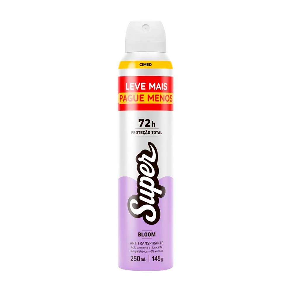 SUPER DESODORANTE BLOOM 250ML