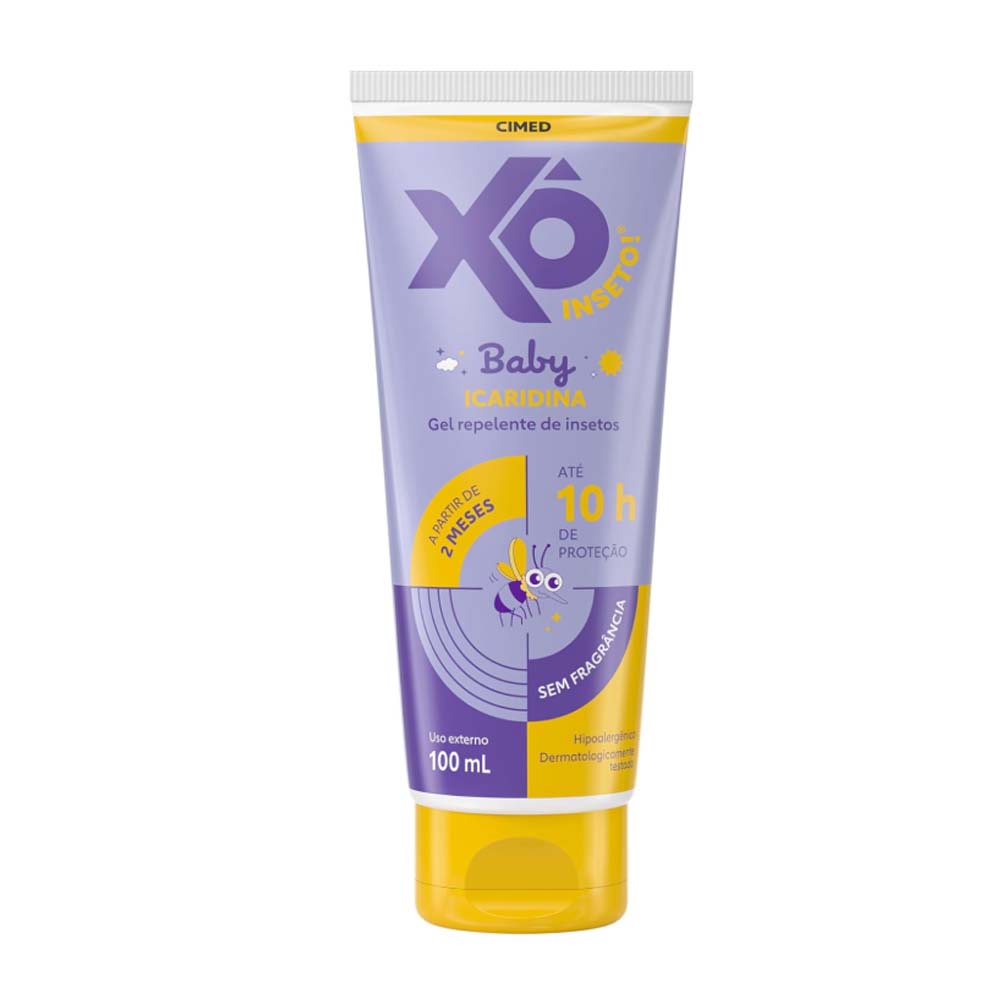 REPELENTE XO INSETO BABY ICARIDINA GEL 100ML