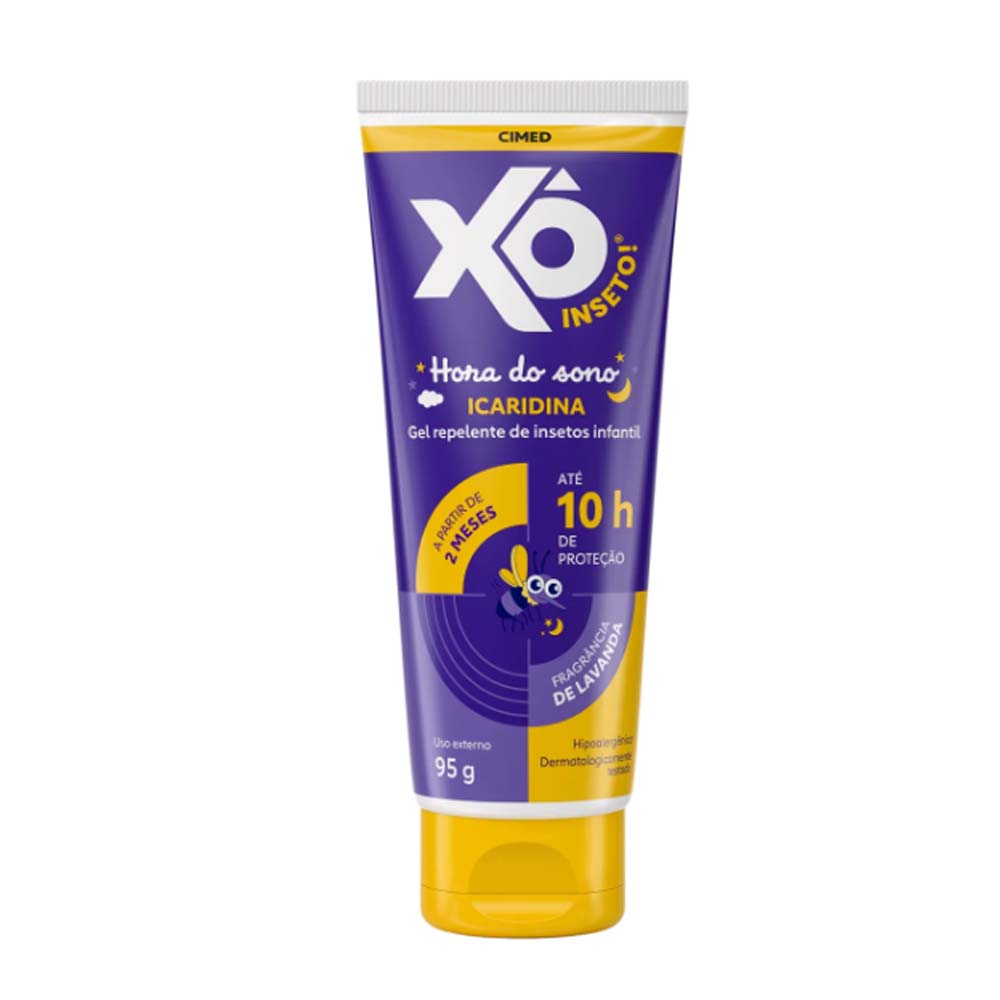 REPELENTE INFANTIL GEL LAVANDA XÔ INSETO HORA DO SONO 95G