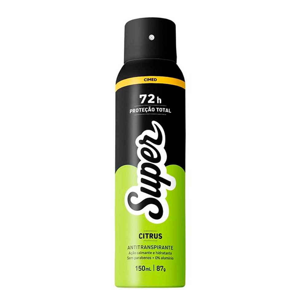 SUPER DESODORANTE CITRUS 150ML