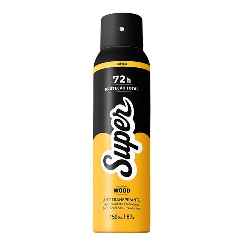 SUPER DESODORANTE WOOD 150ML