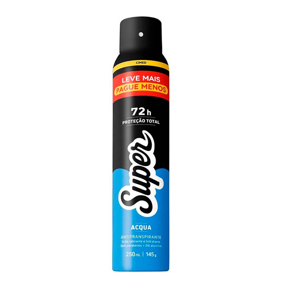 SUPER DESODORANTE ACQUA 250ML