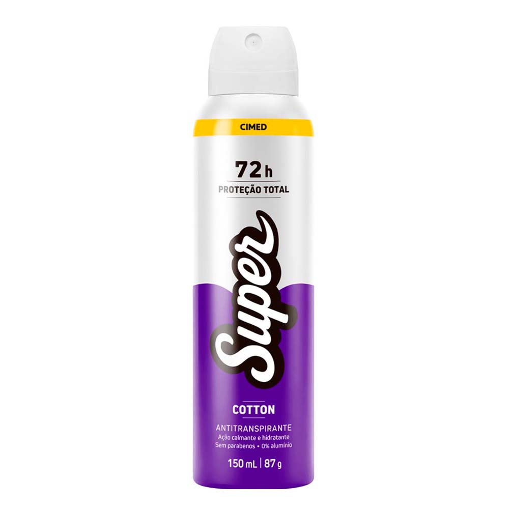 SUPER DESODORANTE COTTON 150ML