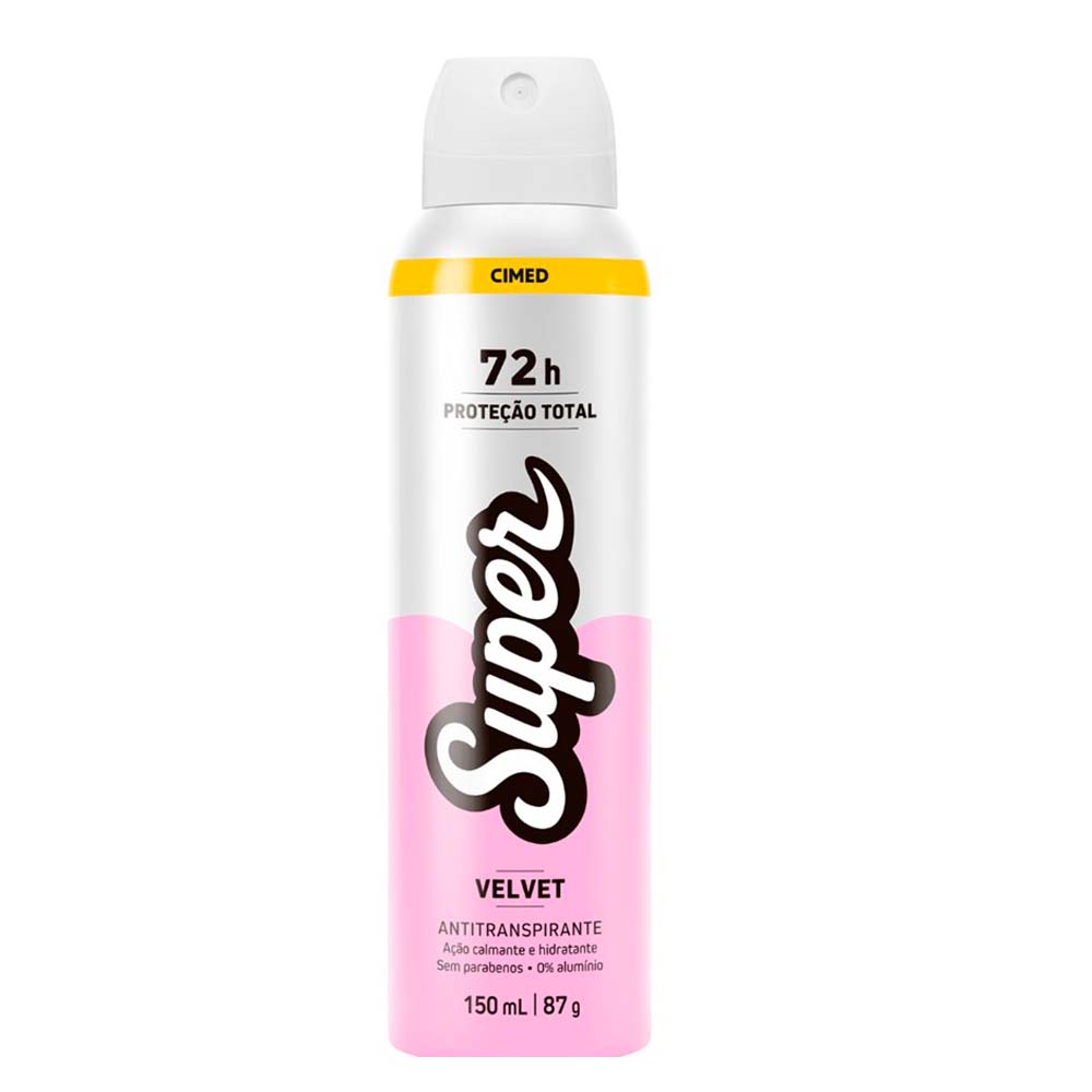 SUPER DESODORANTE VELVET 150ML