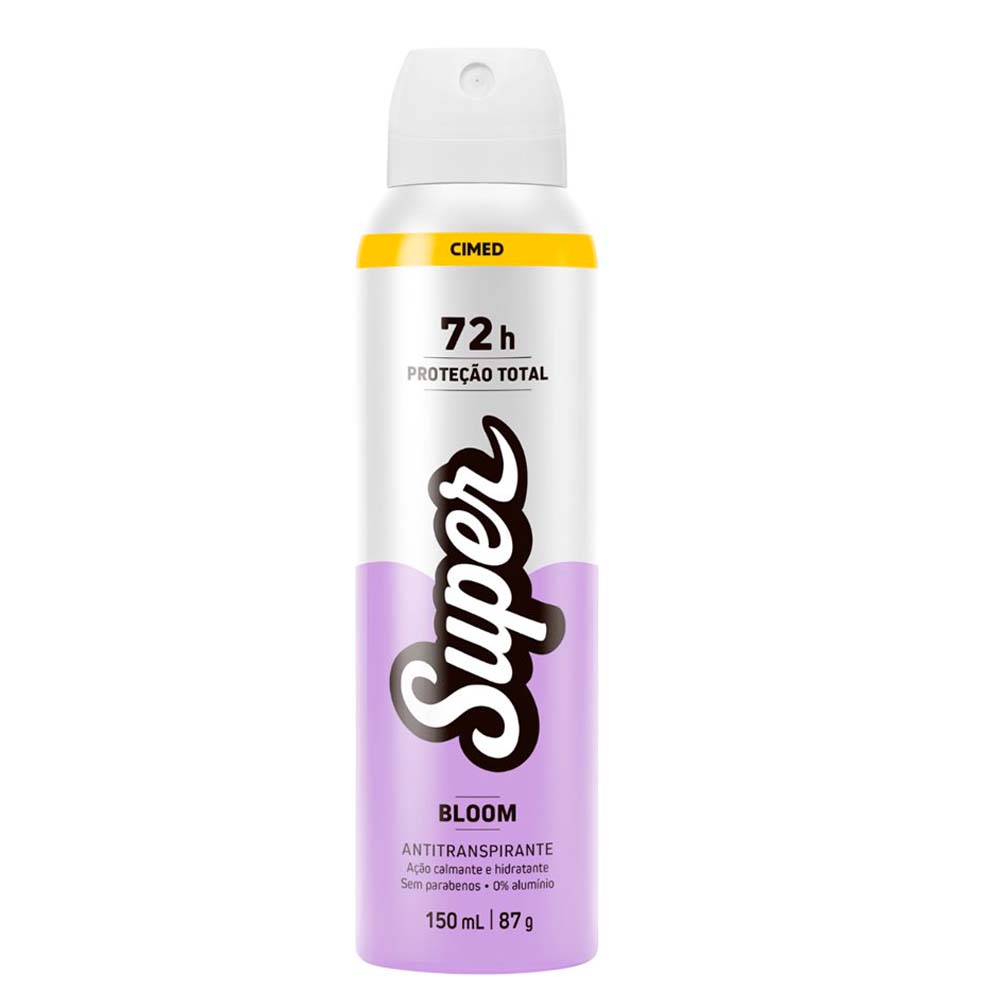 SUPER DESODORANTE BLOOM150ML