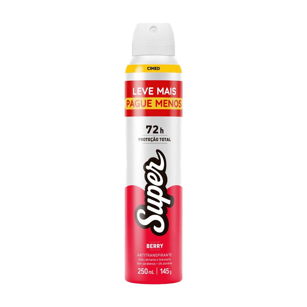SUPER DESODORANTE BERRY 250ML