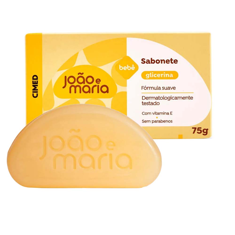 JOÃO E MARIA SAB BARRA GLICERINA 75G