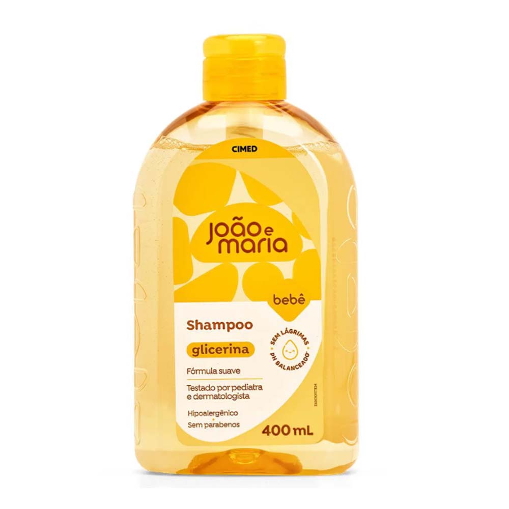 JOÃO E MARIA SHAMPOO GLICERINA 400ML